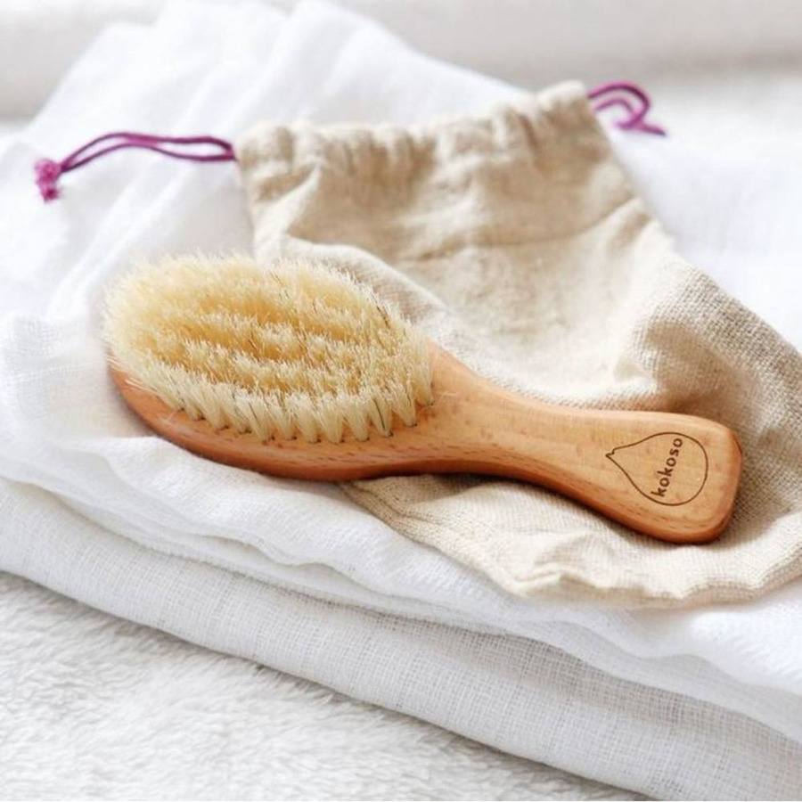 Kokoso Baby Natural Baby Hairbrush