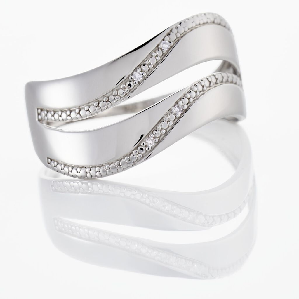Bague Or Blanc Kristiina Diamants