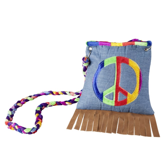 Umhängetasche - Hippie - ca. 81 x 18 cm