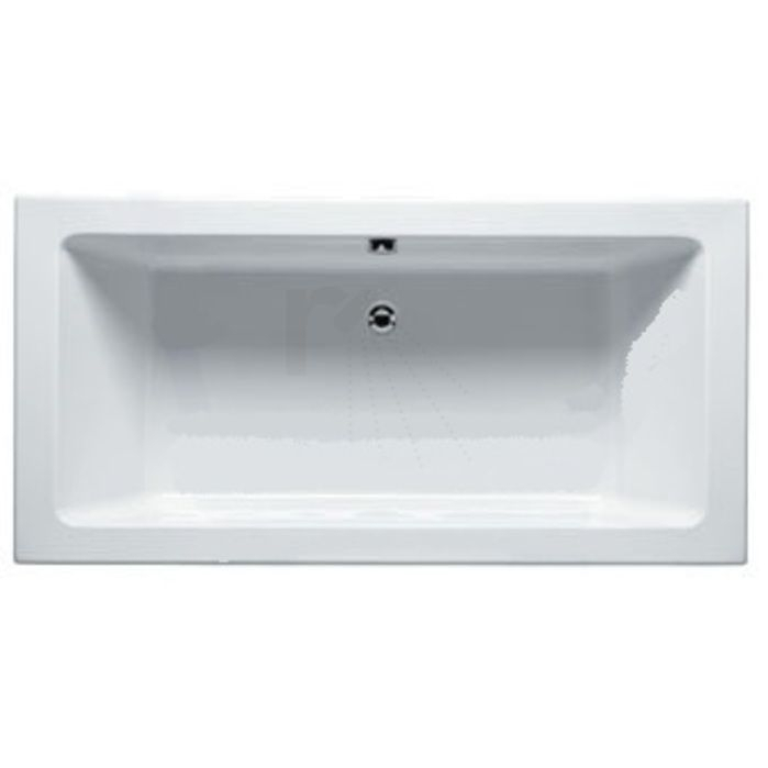 SCHADEMODEL: Saniclear Cube Ligbad 180x80cm wit