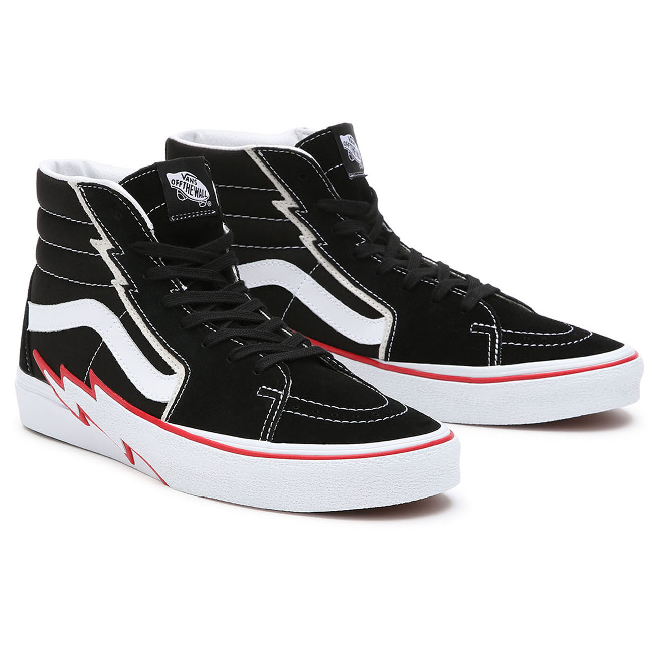 Vans Sneakers en Cuir & Textile SK8-Hi Bolt noires