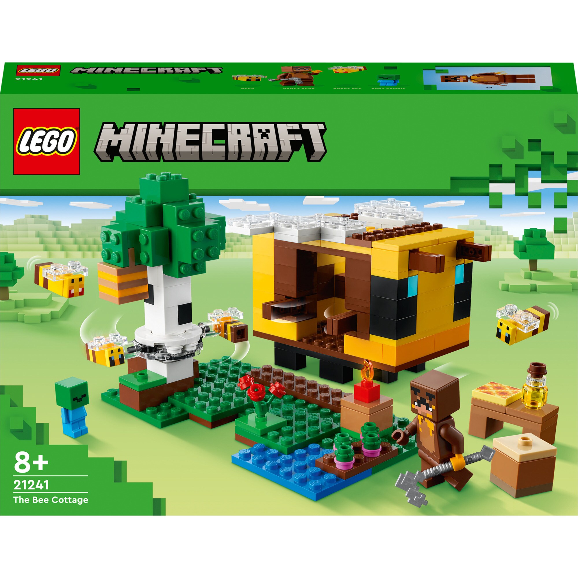 LEGO Konstruktionsspielzeug Minecraft Das Bienenhäuschen