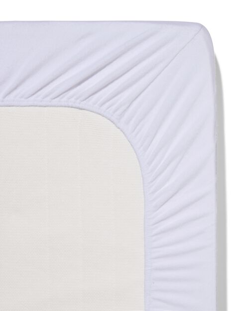 drap-housse boxspring molleton stretch 140x200 blanc