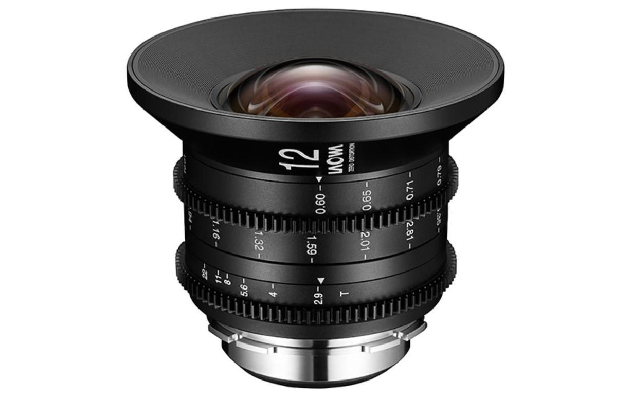 Festbrennweite 12 mm F/2.9 Zero-D Cine – Arri PL<br>Vollformat-Objektiv mit weitem Winkel