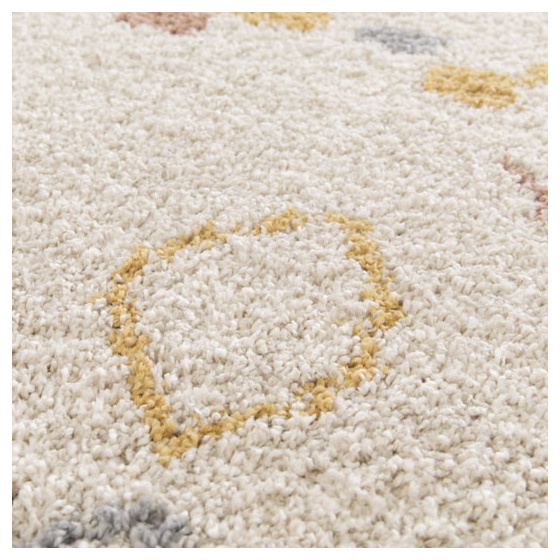 Tapis motif berbère - sakari - couleurs pastel - 200 x 290 cm
