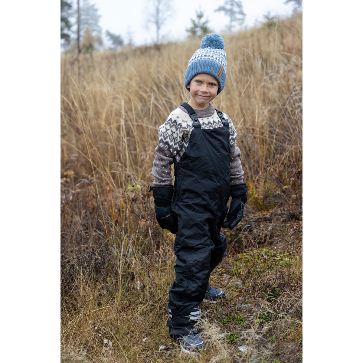 Torpa Vattert Bukse Bib Junior Caviar