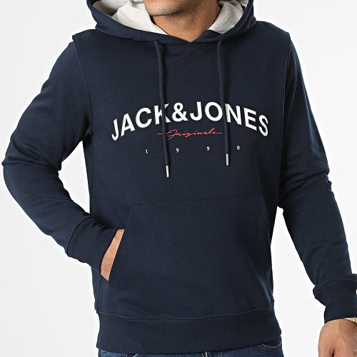 Sweat Capuche Friday Bleu Marine