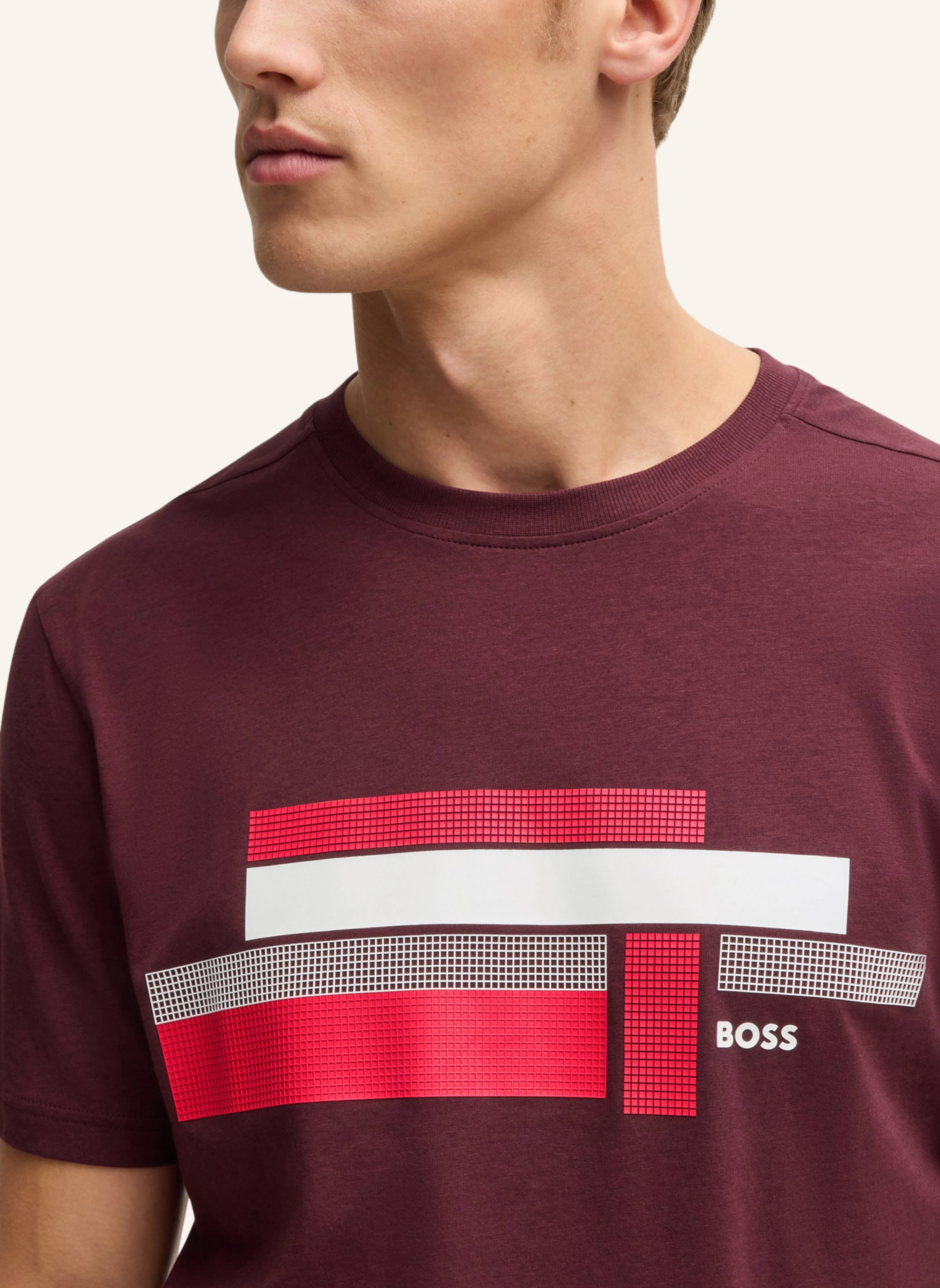 BOSS T-Shirt TEE GLAMPING Relaxed Fit