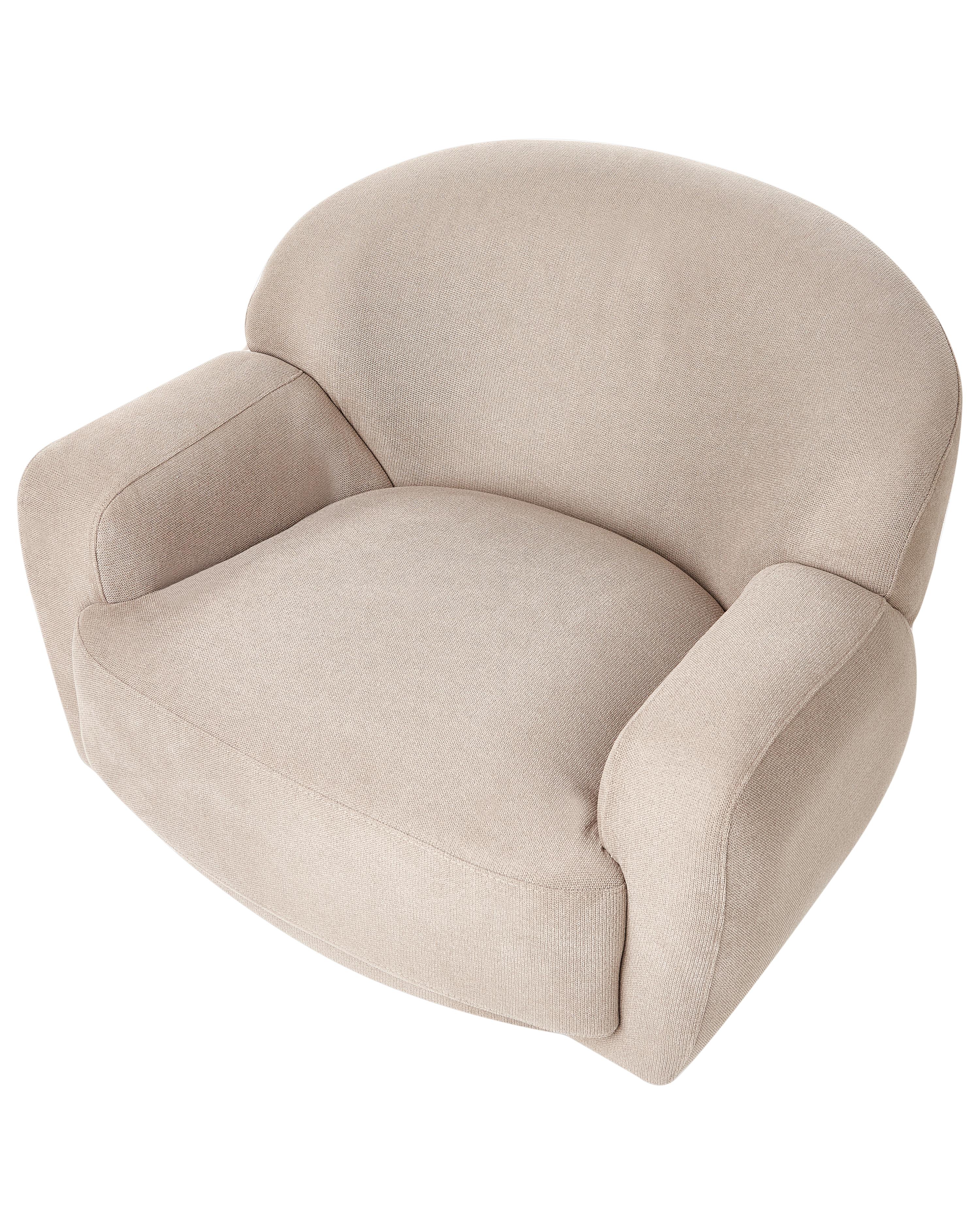 Fauteuil LEJRE Stof Taupe