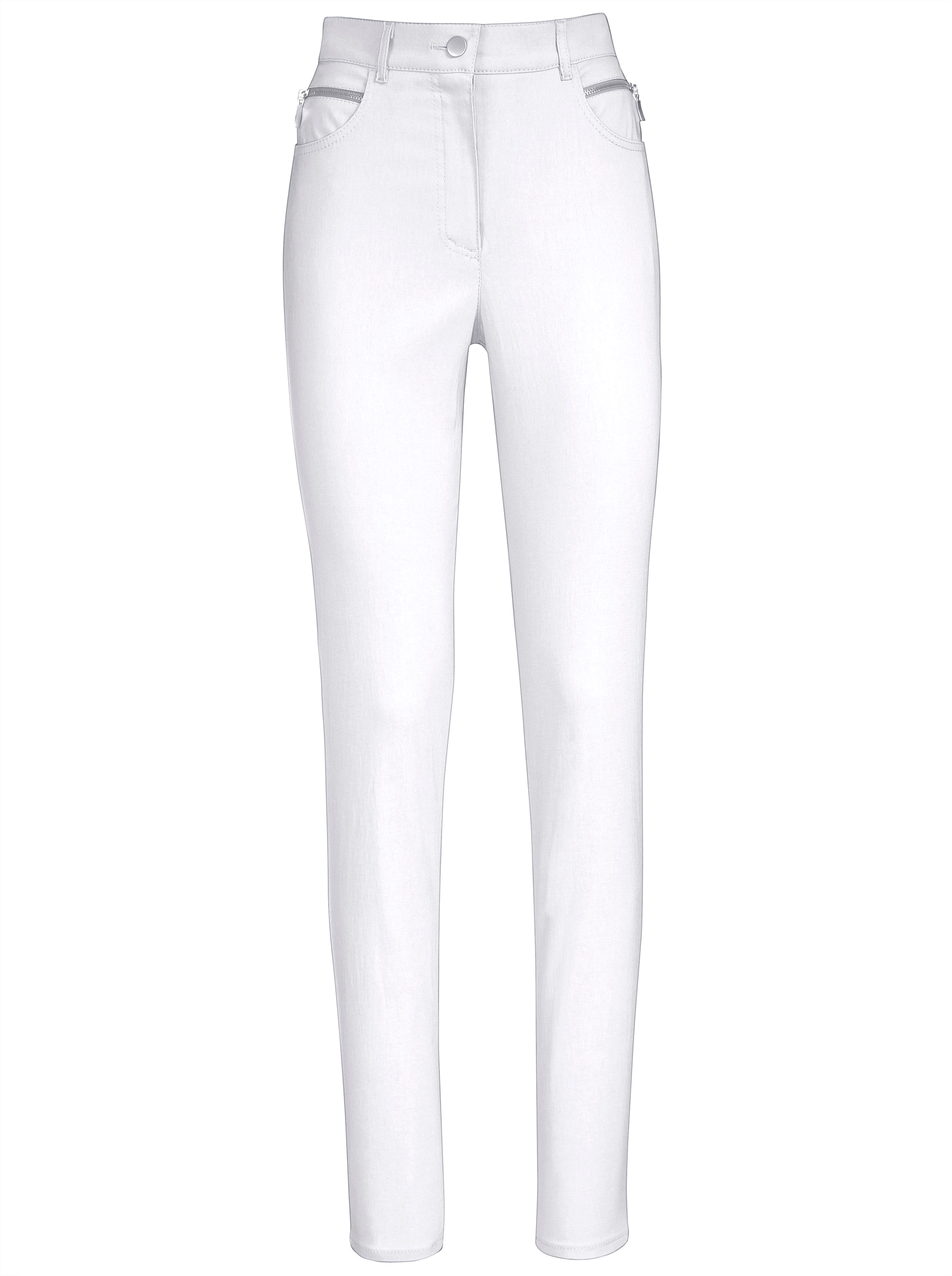 Stehmann Comfort line Stretch-Hose in weiß