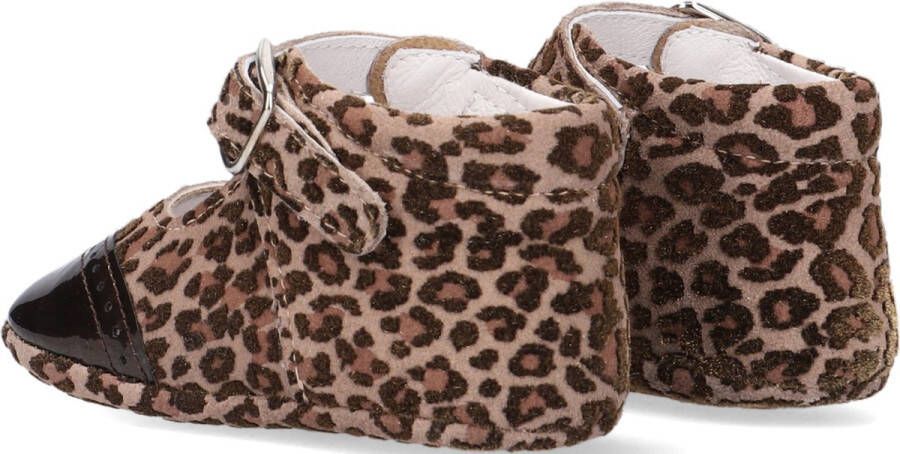 Beberlis Caddo Babyschoenen Babyslofjes Meisjes Cognac