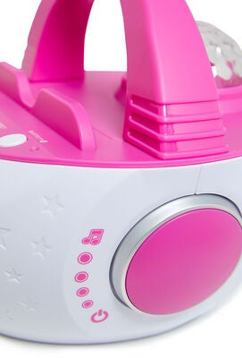 Cloudberry Castle Disko Karaokesett med 2 Trådløse Mikrofoner
