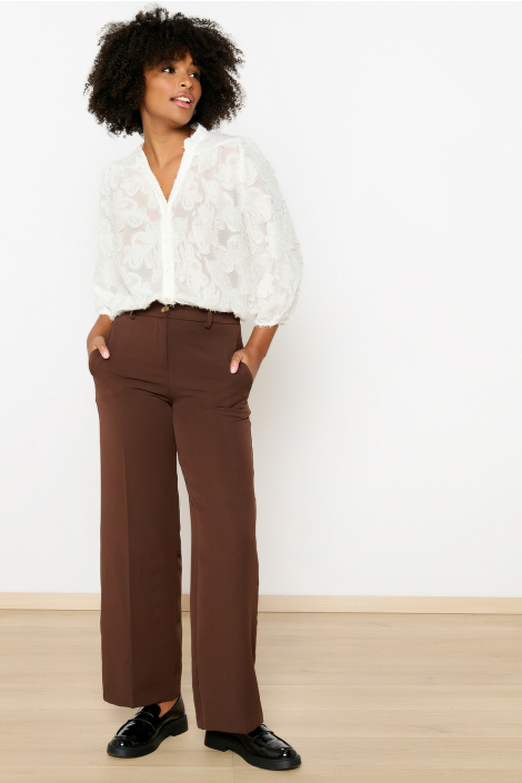 LolaLiza witte dames blouse