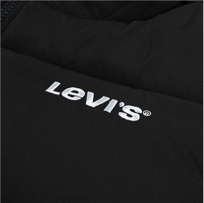 Levi's - Puffer Jas - Zwart - Kids - 10 Years