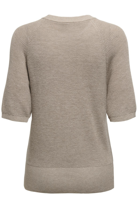 Only taupe dames trui