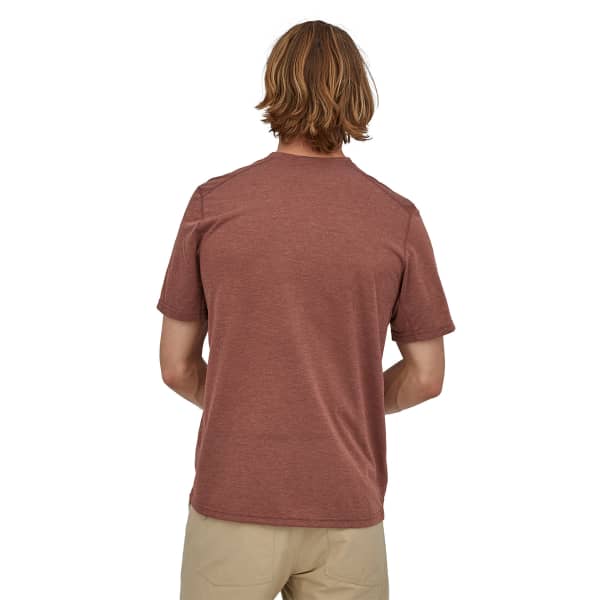 T-shirt randonnée PATAGONIA M'S CAP COOL TRAIL SHIRT SISU BROWN