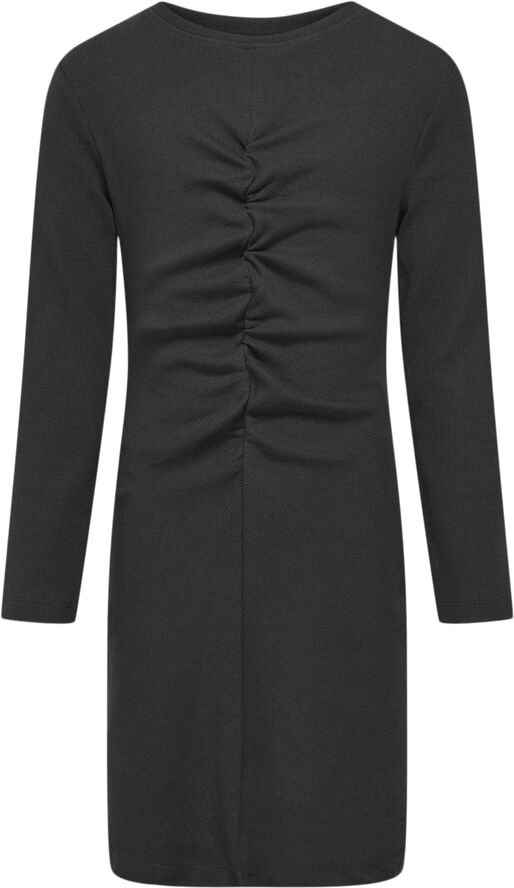 ONLY KOGNESSA L/S RUCHING DRESS JRS Black