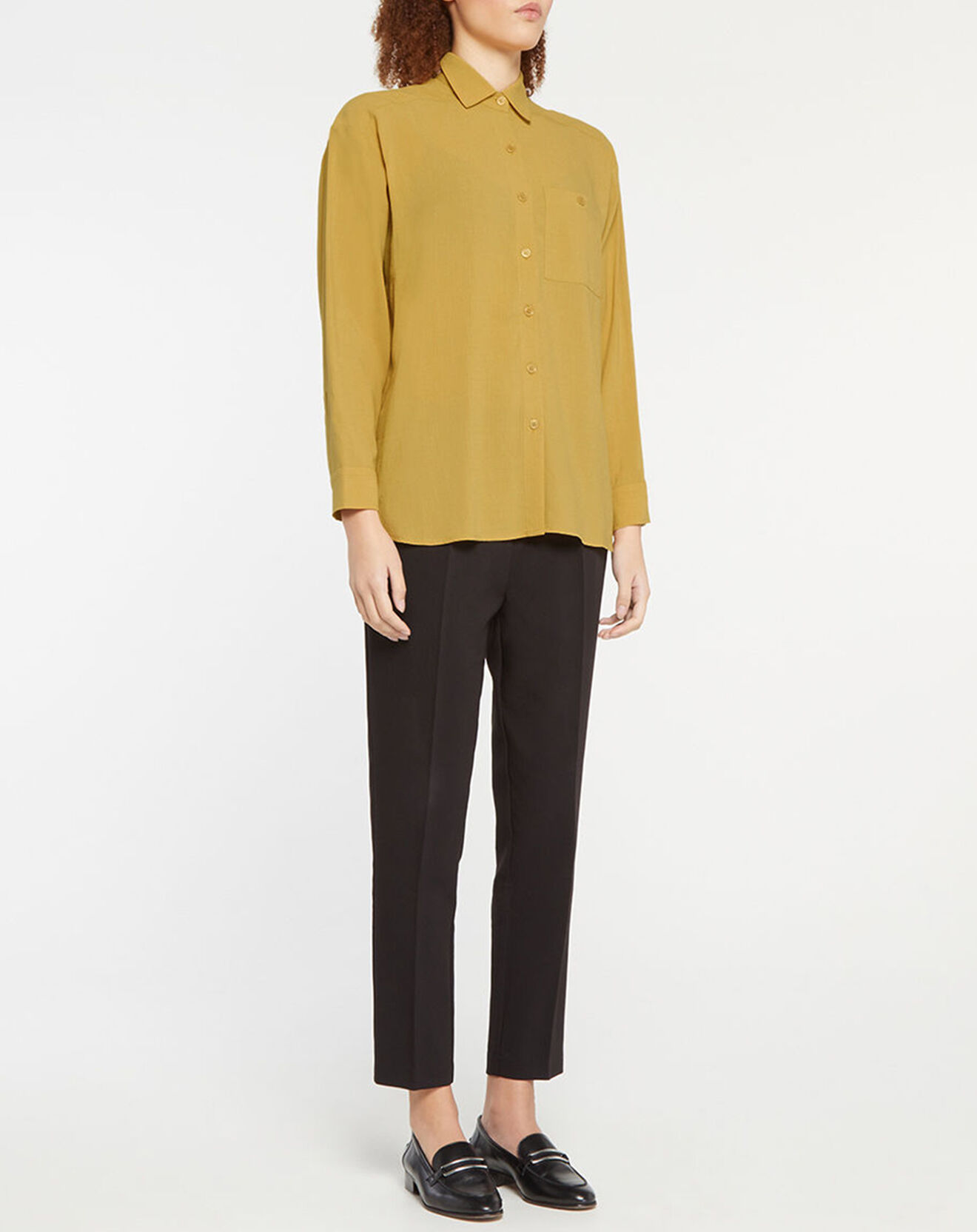 Galeries Lafayette Chemise Paros kaki clair