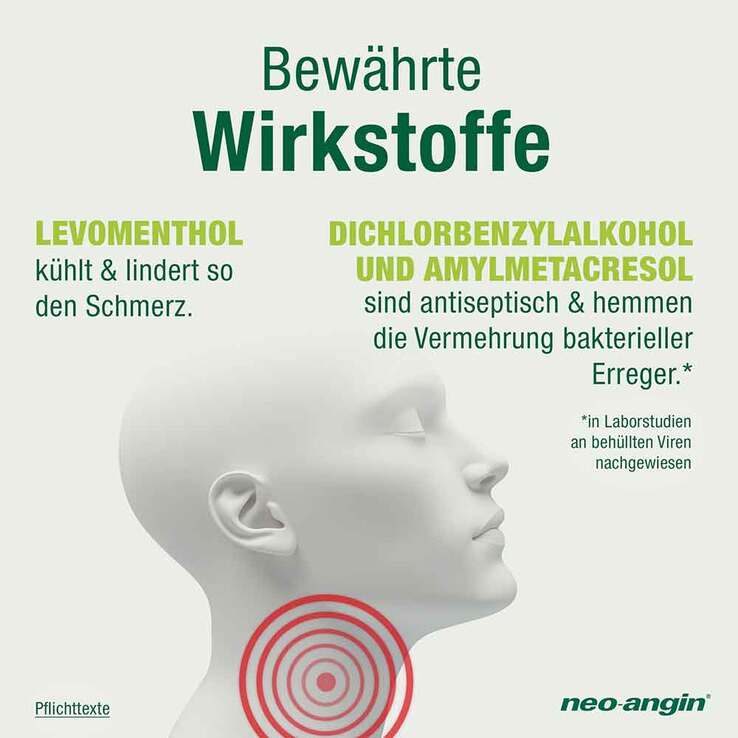neo-angin Halstabletten Kirsche zuckerfrei, 24 St