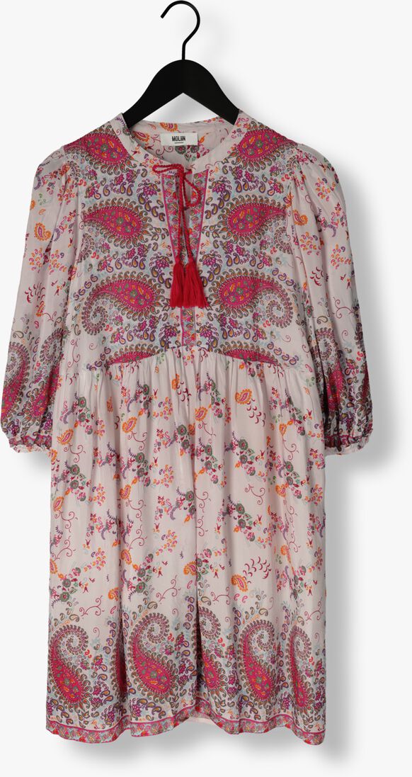 MOLIIN roze moliin mini jurk vannessa