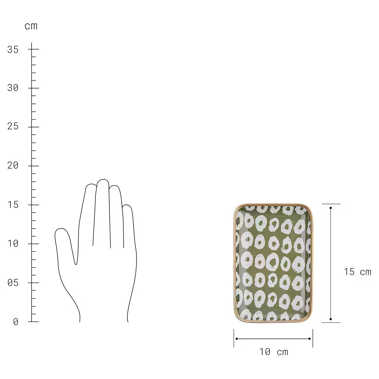 PATTERY Deko-Tablett