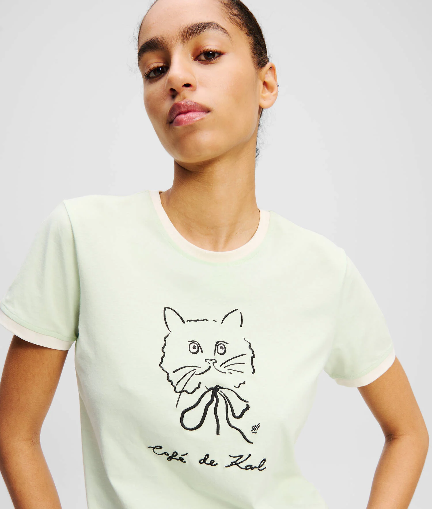 T-SHIRT SLIM KL X JORGE PARRA CHOUPETTE - Vaporisateur