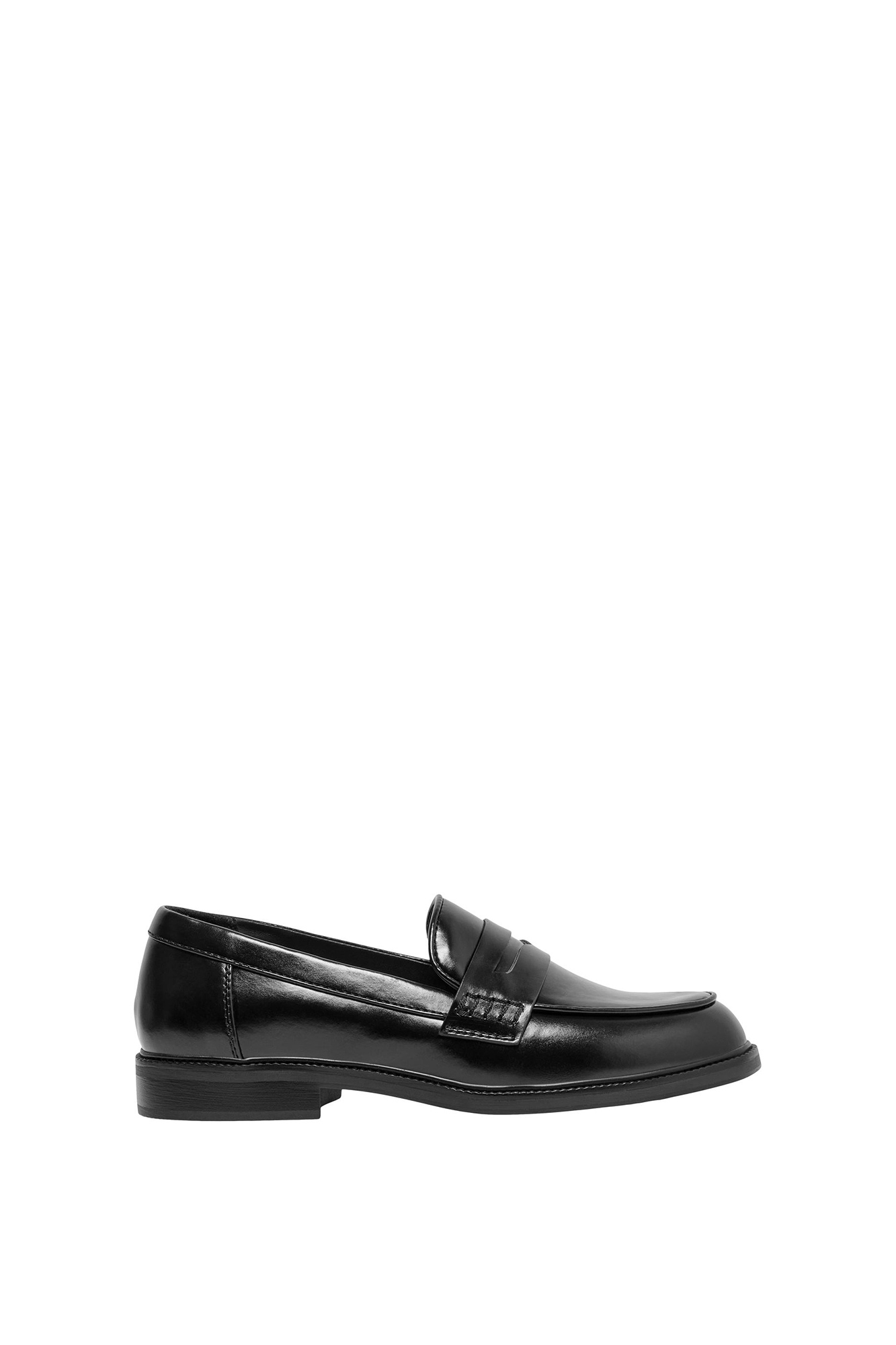 Mocassim de bico redondo