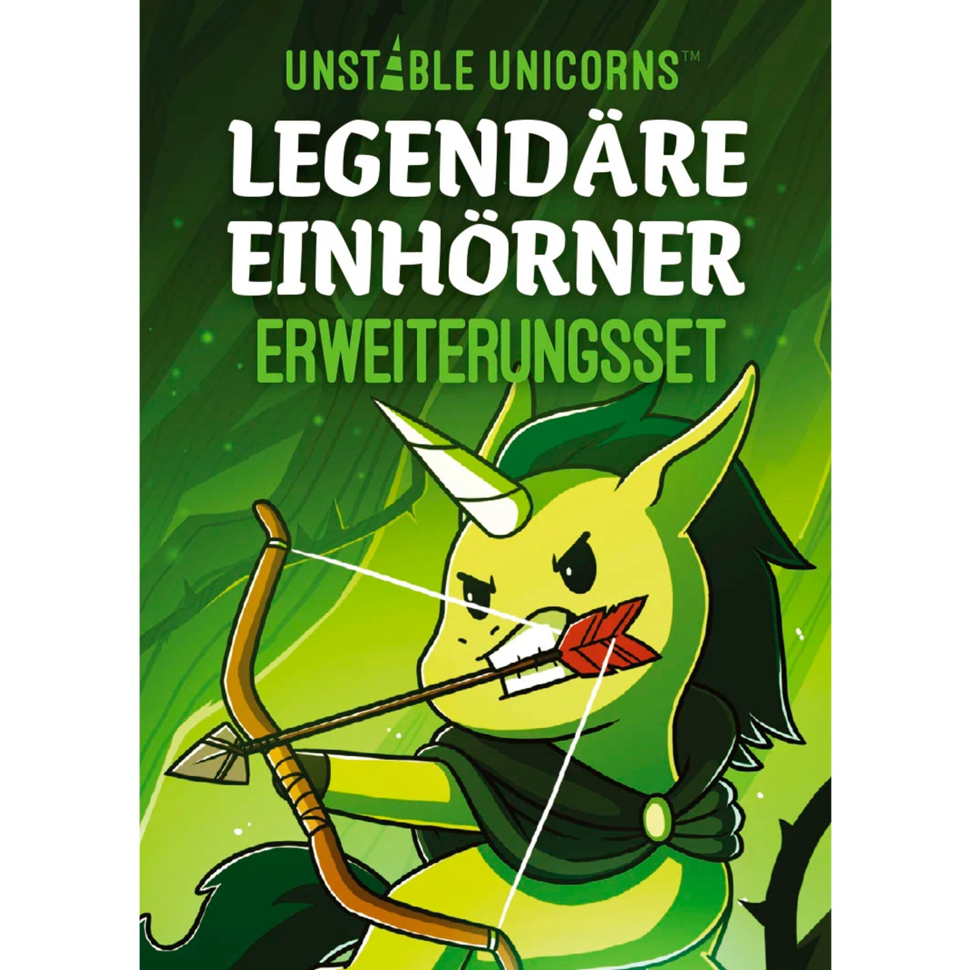 Asmodee Kartenspiel Unstable Unicorns - Legendäre Einhörner