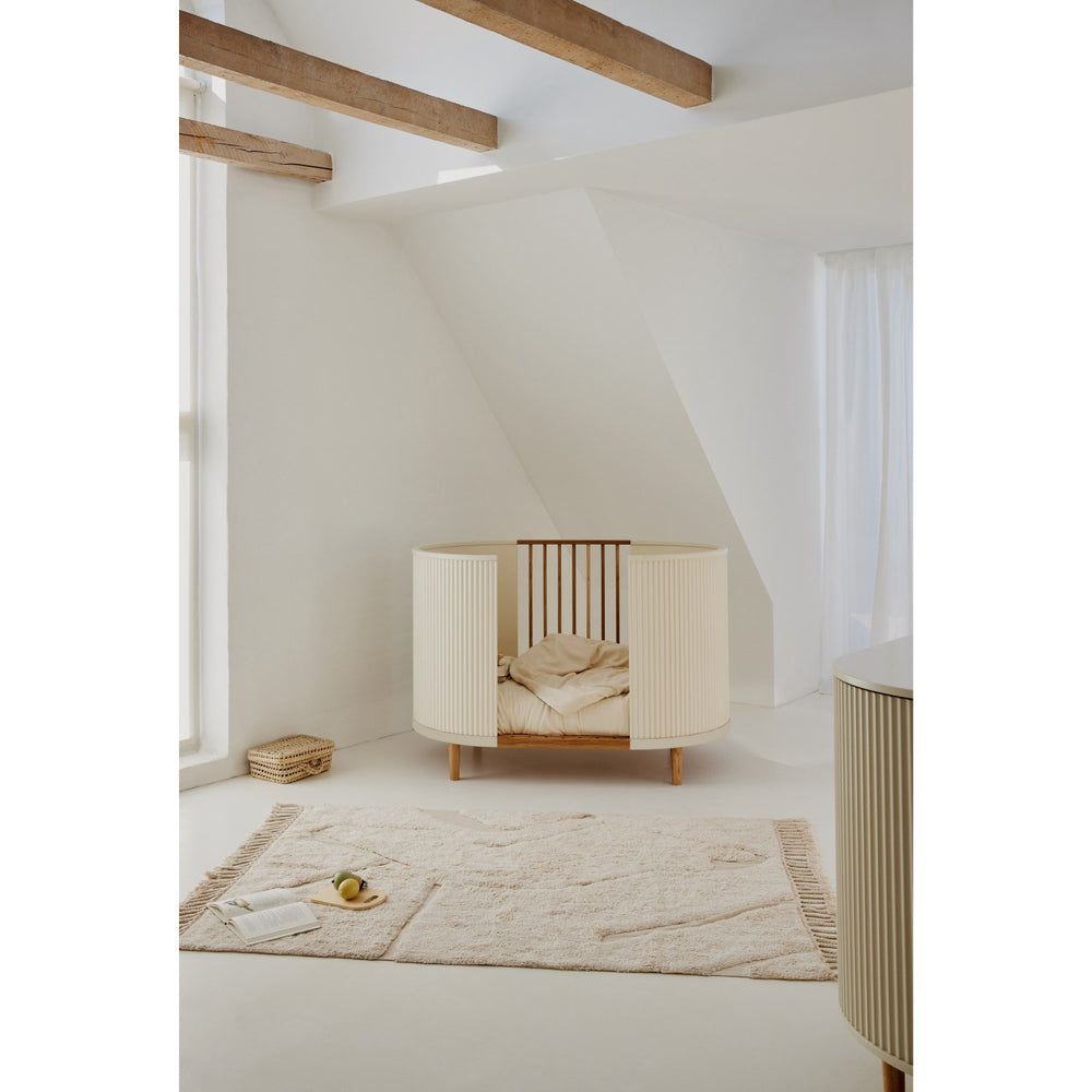 Køb KAS Kopenhagen Cream Oak Kai Baby Cot