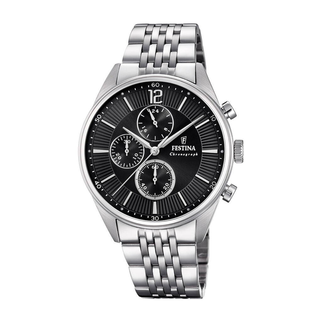 Montre Festina Timeless Chronograph Noir