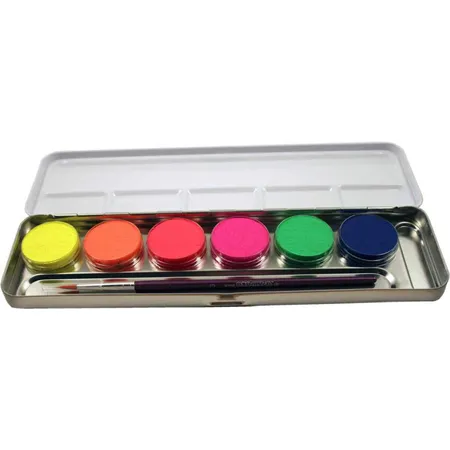 Eulenspiegel Effektfarben neon, 6 Farben
