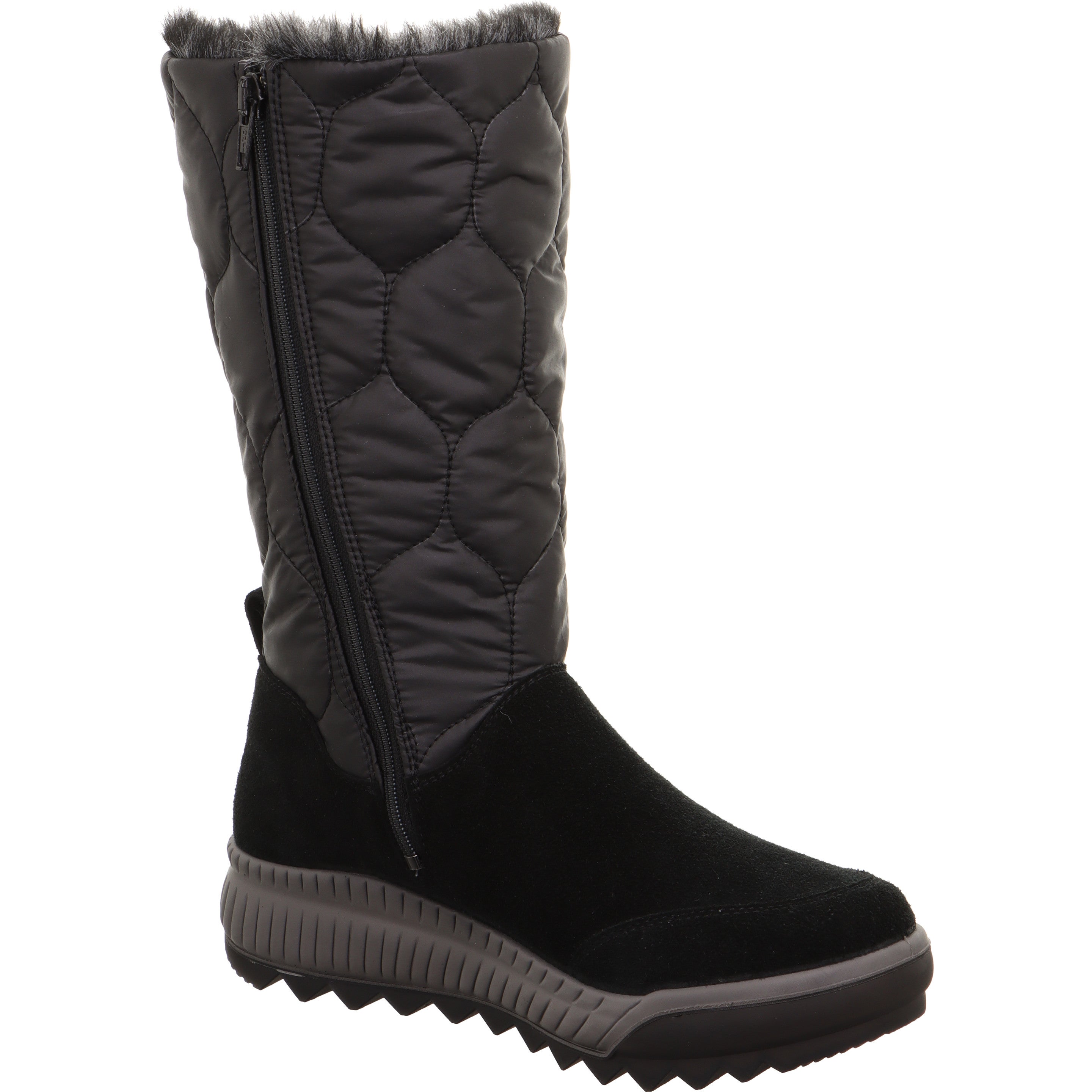 legero TIRANO Damen  Stiefel mit Reißverschluss - Farbe: Schwarz - Größe: 37