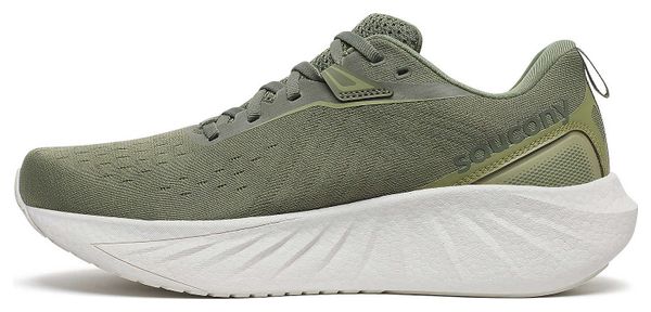 Chaussures Running Saucony Triumph 22 Kaki Homme