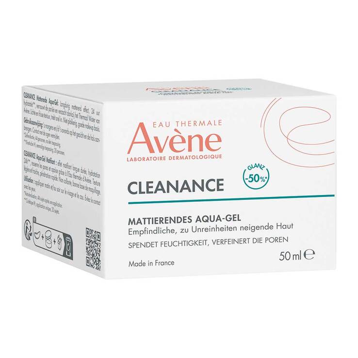 Avene Cleanance mattierendes Aqua-Gel, 50 ml
