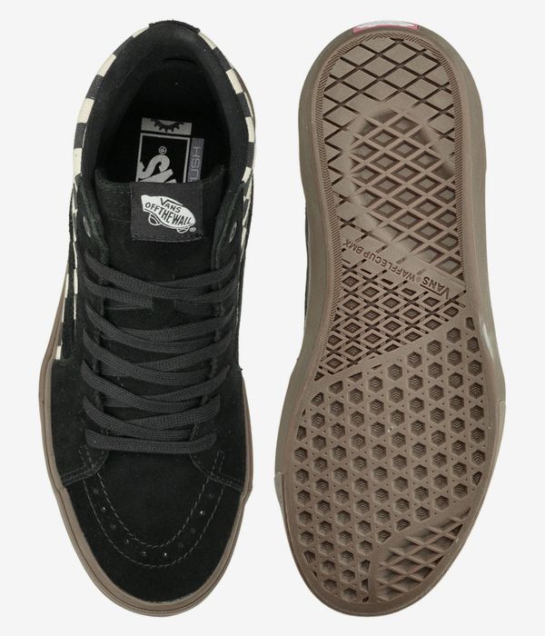 Vans BMX Sk8-Hi Schuh (checkerboard black dark gum)