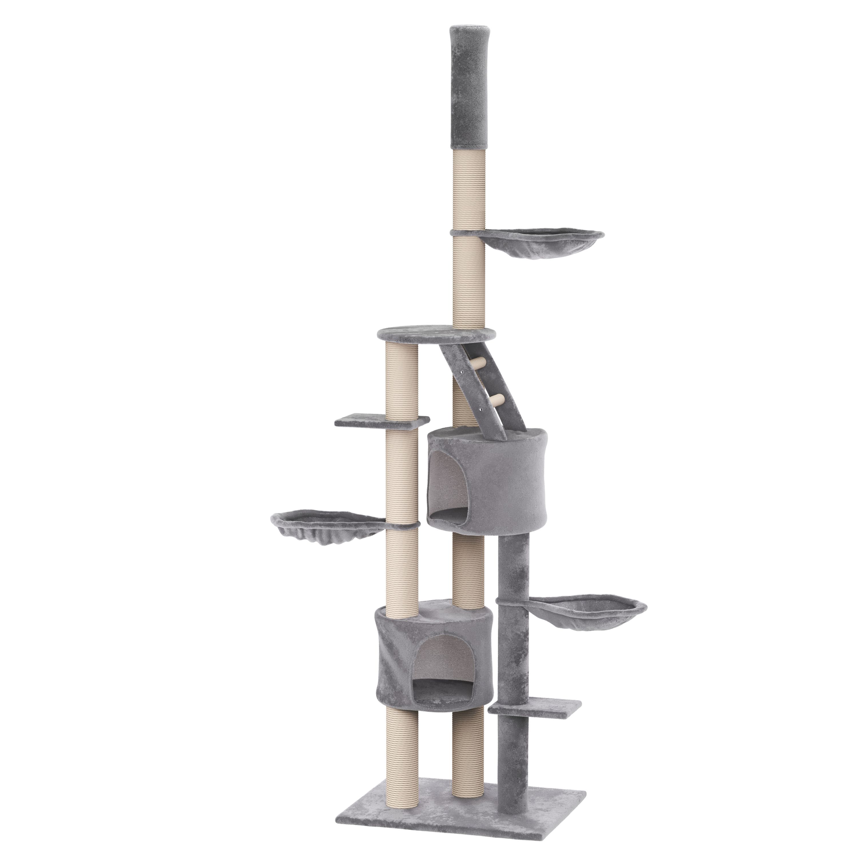 Katzenbaum BALU 265 cm grau