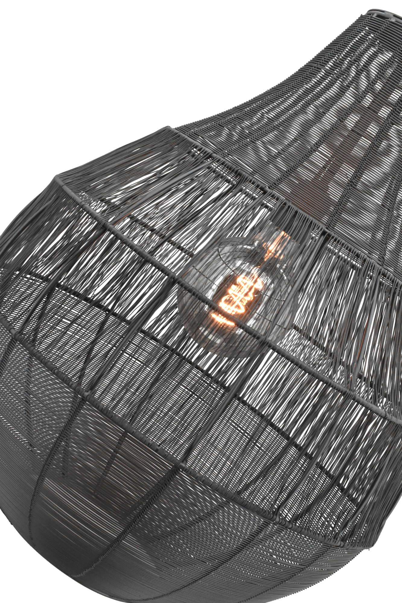 Hanglamp Austin small black - Ø 35 cm, H 50cm