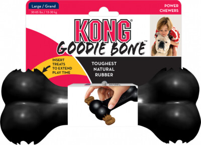 Kong - Goodie Bone Tyggeben - 21 CM