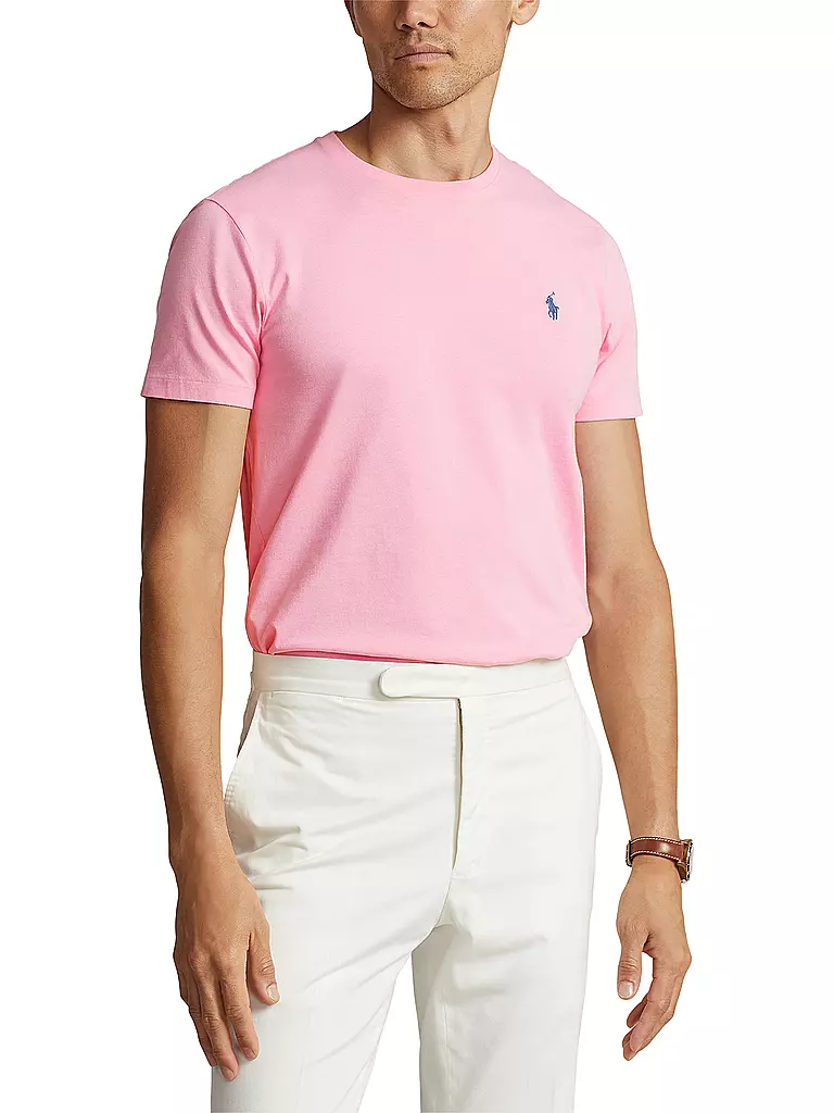 POLO RALPH LAUREN T-Shirt Custom Slim Fit rosa