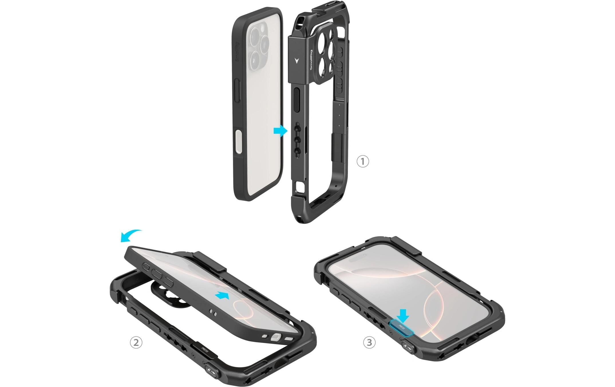 Cage Mobile Basic Edition für iPhone 16 Pro MaxTelefonkäfig für das iPhone 16 Pro Max