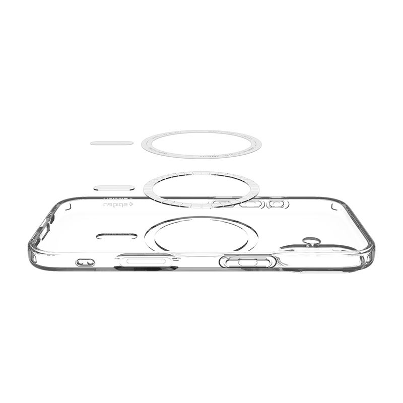 iPhone 17 MagSafe Liquid Crystal Case Gummi Hülle (ACS10397) - Crystal Clear (Transparent)
