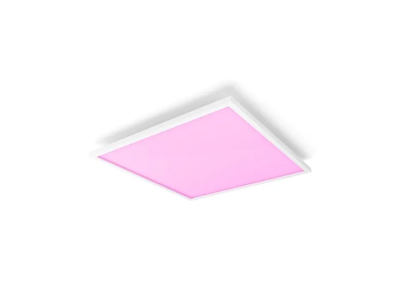Philips Hue White and Color Ambiance Surimu - Loftslyspanel - LED - 600 x 600 mm - 60 W (tilsvarende 100 W) - 16 millioner farver/varmt til køligt hvidt lys - 2000-6500 K - kvadrat - hvid