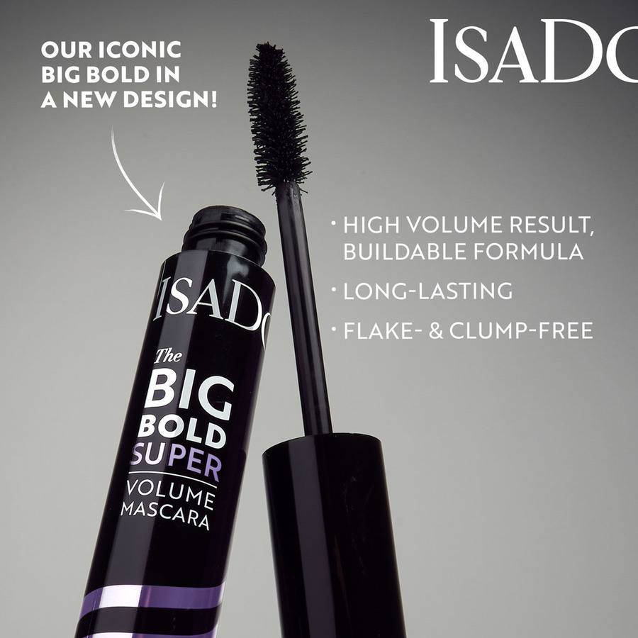 IsaDora The Big Bold Super Volume Mascara 10 Black 14ml