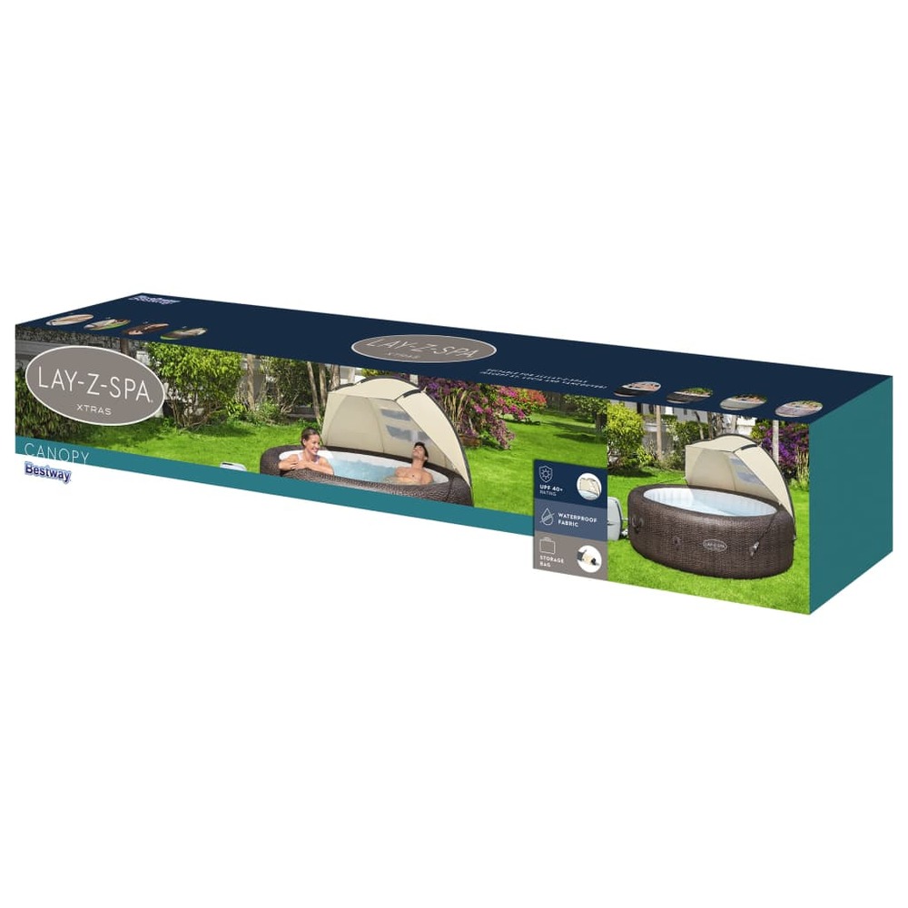 Auvent de spa lay-z-spa 183x94x109 cm