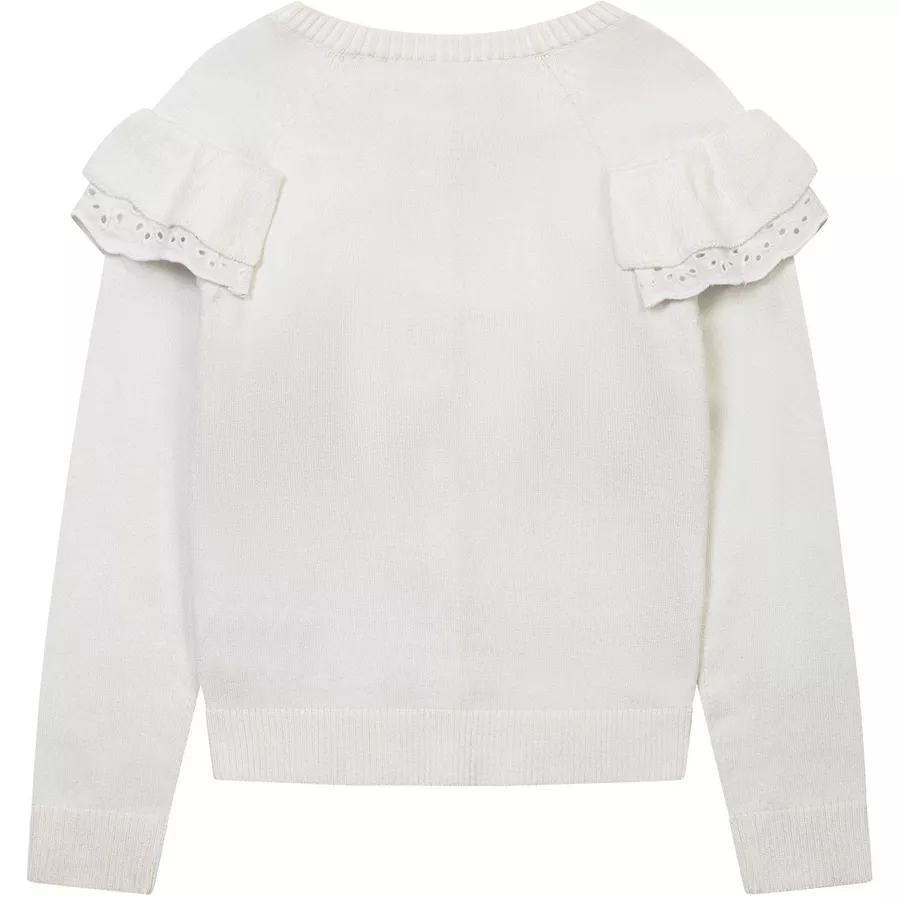 MINOTI Strickjacke Cremeweiß