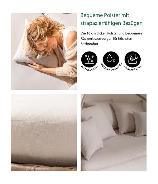 Dehner Daybed Tulum, ca. B179/H163/T220 cm