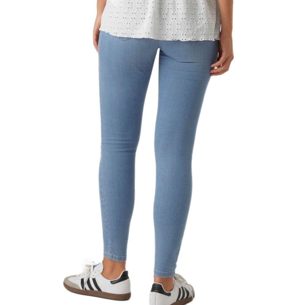 Mamalicious Jeggings Skinny de Grossesse Bleu Femme Mamalicious 20018718