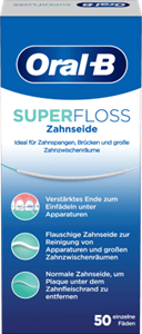 Oral-B Zahnseide Superfloss gewachst, 50 Stück
