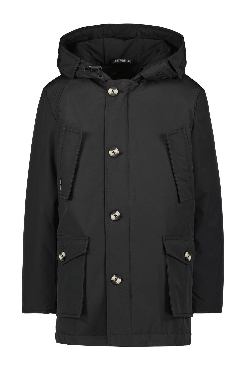 Airforce winterjas zwart