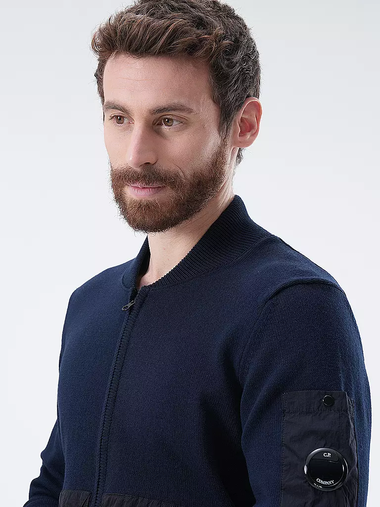 CP COMPANY Strickjacke  dunkelblau
